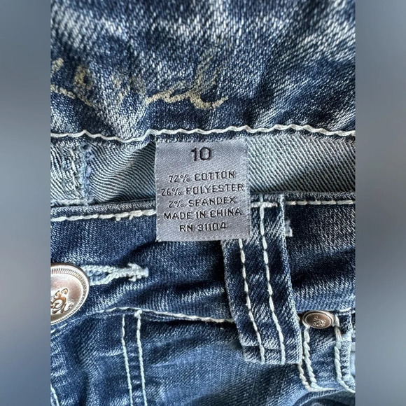 Women's Size 10 ND Weekend Jeans Boot Cut Button Flap Pockets - Picture 5 of 8
